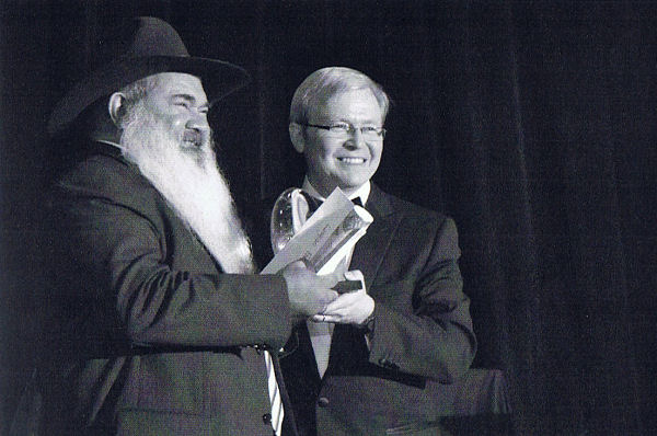 Kevin Rudd Patrick Dodson Sydney Peace Prize